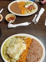 Chile Verde Burrito and Taquito Plate